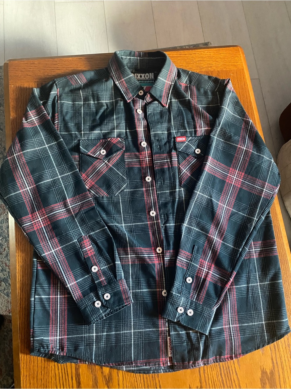 Dixxon “The King” flannel, XL